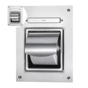 (제스트)슬라이드 매립형 국산 휴지걸이 Q015 단품 세면