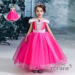 (제스트)여아 핑크 프리미엄 공주드레스 오로라드레스