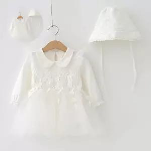 (제스트)샤랄라 보넷 아동 203628 드레스 백일 원피스 드레스