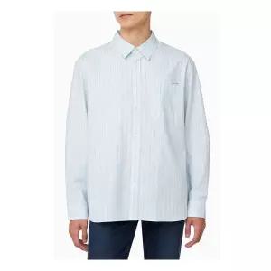 캘빈클라인진 캘빈클라인 진 릴렉스핏 옥스포드 스트라이프 셔츠 4RB101G 889784