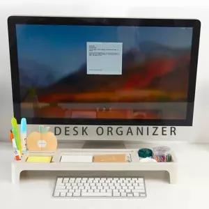책상 정리함 오거나이저 데스크 트레이 정리선반 슬림 심플