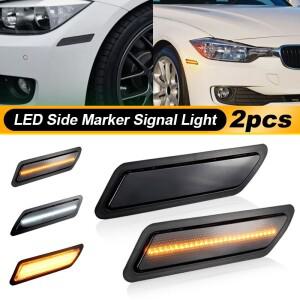 BMW 호환 3 시리즈 F30 F31 328i 335i Pre-LCI 2012- 프론트 범퍼 블랙클리어  리플렉터 라이트 OEM 631472