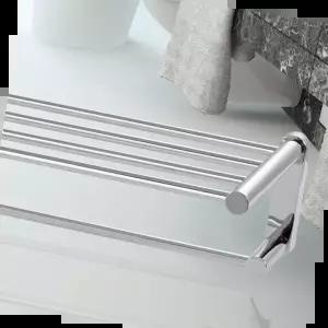 스텐레스 HLBATH 수건걸이 2단 욕실수건 선반 IBA3030