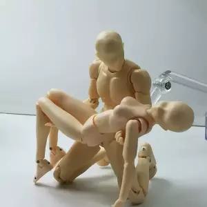 남자 여자 관절 웹툰 인체 모델 디럭스 스케치용 피규어 바디