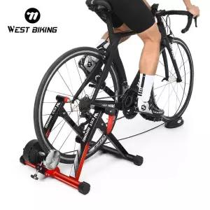 자전거로라 롤러 WEST BIKING 사이클링 트레이너 실내 운동 6단 속도 저항 MTB 도로 자전거 가정 훈련 피트
