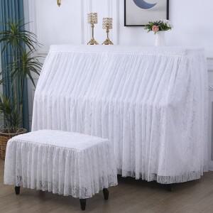 다층 원사 패브릭  레이스 하이 엔드 현대   커버 하프 의자 천 피아노  세트