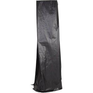 사각 반사판이 있는 파티오 히터용 비닐 커버 헤비 듀티 10 게이지 펠트 안감 방수 지퍼가 풀 길이 야외용