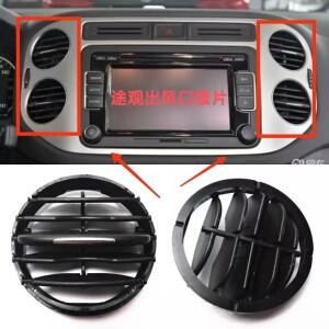 폭스바겐 호환 티구안 2010- 차량용 에어벤트 커버 자동차 실내 에어컨 통풍구 그릴 접이식 액세서리