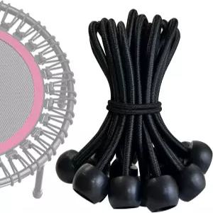 트램펄린 교체용 번지 코드 트램펄린용 15개의 PCS 헤비 듀티 볼 밴드 피트니스 액세서리 탄성 로프 티훅