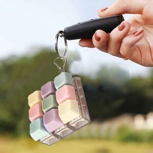 몽테조이 원키 타입 3버튼 키보드 장난감 스위치 테스터 스트레스 해소 키체인 펜던트 휴대용 피젯 토이 사