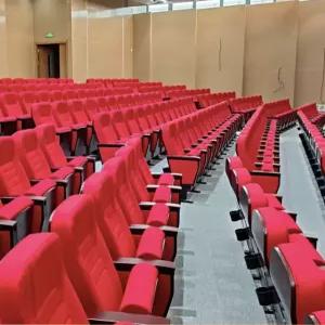 접이식 의자 일체형 책상의자 강의실용 강연장용 조립식