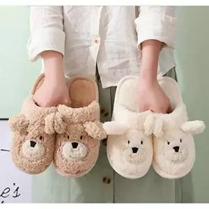 [엄지척]여성 2컬러 실내화 트렌드 1P 강아지 데일리 슬리퍼