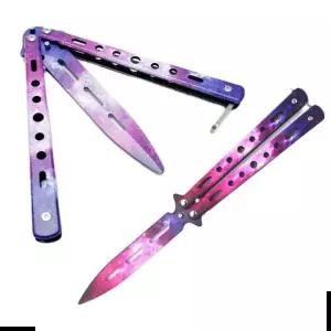 발리송 연습용 트레이너 나비칼 카람빗 BK퍼플