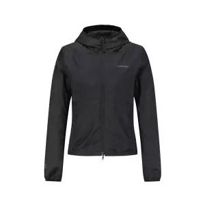 [하이드로겐][텍가 199000원] 하이드로겐 여성 경량 트레일러닝 바람막이 FM1H21D3JP102-BK