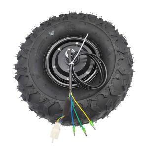 24V 36V 48V 350W  지형 전기 수레 전동 엔진 오프로드 러프 타이어 14.5 인치 휠