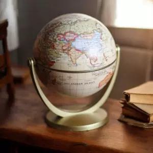 빈티지 미니 지구본 탁상 소형 인테리어 책상