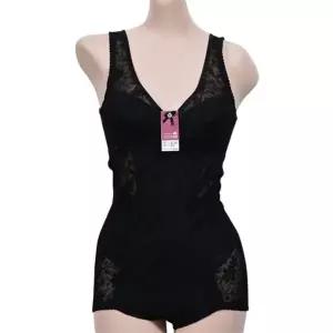 이중 파워넷 인견 플라워 망사 B컵 올인원