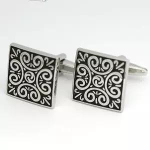 (올핀)커프스버튼 남성 세트 셔츠 장식 선물 고급 디자인