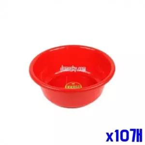 bns 목욕대야 세숫대야 다라 33x13cm x10개 화장실대야