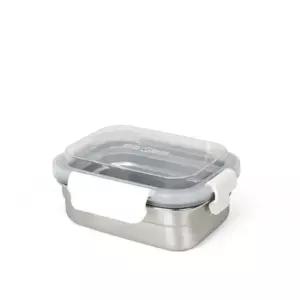 퀸센스 센싱락 스텐 무연마제 밀폐용기 1호 0.4L (소)