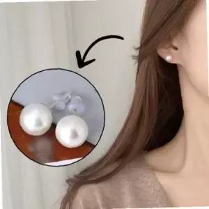 한복 귀찌 8mm 이어커브 혼주귀걸이 진주