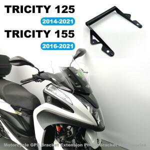 Tricity 125 2014-2021 155 바이크 오토바이 GPS 거치대 확장 핸드폰 내비게이션 악세사리