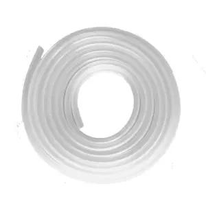 실리콘 긴 빨대 대형 2m 투명 교체 스트로 호스 개방형