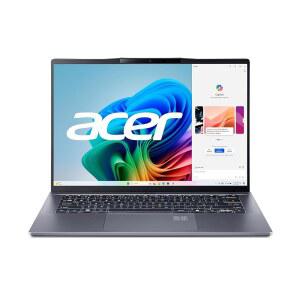 Acer Swift Go 14 AI Copilot+ PC | 14.5인치 2.5K 120Hz 디스플레이 경험 잠금 해제 Snapdragon X Plus 8코어 프로세서 16GB RAM 1TB 4세대 SSD Wi-Fi 7 Windows 11 홈 SFG14-01-X006