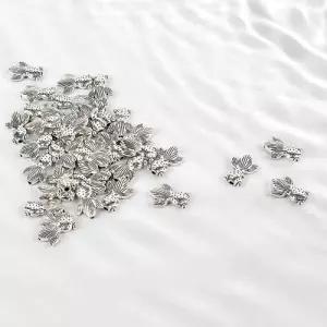 금붕어 액세서리 부자재 목걸이 실버 펜던트 키링 WF46C2B