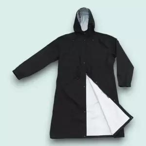 게더릭 남녀공용 바람막이 레인코트 (L) (블랙) (WFI2BRY)