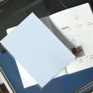 러브미 만년형 PVC커버 다이어리 1P 일정관리 다꾸