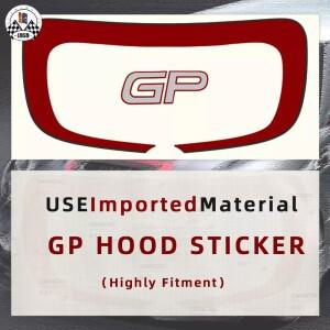 고 소재 JCW S GP 후드 바디 사이드 스티커 레이싱 스타일 미니 쿠퍼 R55 R56 R57 R58 R59용