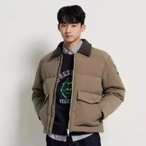 [백화점 정품] 빈폴 멘 [FW25]헌팅 다운 자켓 재킷 - 베이지 :BC5Y38C27A