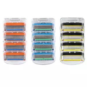 질레트 호환 최고급 퓨전 프로글라이드 프로쉴드 파워 매뉴얼 호환용 5중 면도날 1팩(4입)