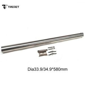 자전거 싯포스트 클램프 티타늄 시트 포스트 버디 다혼 접이식 자전거용 TI3AL2.5V GR9 291G 34.9X55 0/33.9MM X 550MM