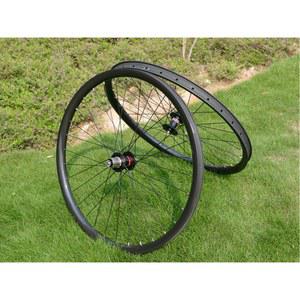 카본 26인치 산악 자전거 클린처 휠셋 디스크 브레이크 MTB 사이클링