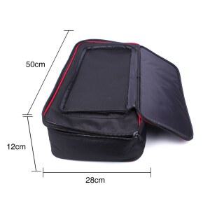 페달 보드 트레인 Portable Cloth Handbag Zipper Bag Pedal Board Effect Carry Rockhouse Guitar Oxford