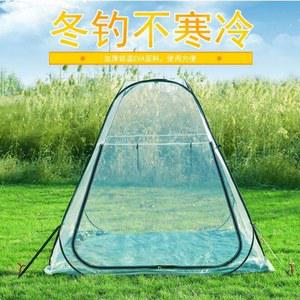 바람막이 차박텐트 빙어 얼음낚시 경량 1인용 단열 무결로 낚시이글루 겨울 낚시텐트