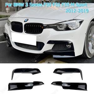 ABS 글로스 블랙 안개등  블레이드 라이트 튜닝 BMW 호환 F30 F31 F35 320i 316d M-Sport 2012-