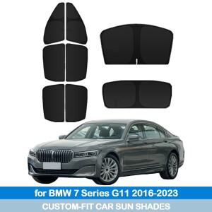 BMW 호환 7 시리즈 G11 -용 앞유리 햇빛 가리개 측면 창문 커버 선바이저 프라이버시 보호 차량 액세서리