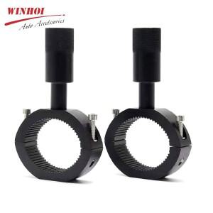 22-44/38-60MM 바이크 오토바이 보조 헤드 라이트 지원 LED 홀더 튜브 클램프 마운트 안개 포크 모토 액세