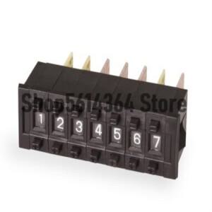 BCD  십진수 코드 푸시휠 썸휠 스위치 베이지 블랙 22mm x 8mm 0-9 자리 KM1 KSA-1 엔드 플레이트 블랭크