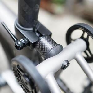 유니온잭 자전거 후면 탄소 충격 흡수기, 경량 무게추, 브롬톤 T 라인 P 라인용, 액세서리