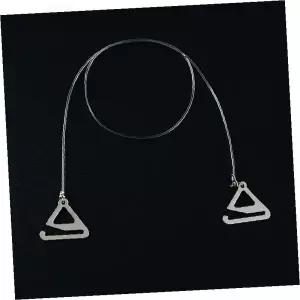 브라 투명 어깨끈 실리콘 스트랩 흘러내림방지 누드 반투명 삼각 고리 패션 속옷 액세서리 여성용