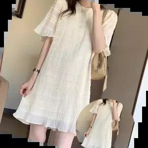 여름옷 데일리룩 오피스룩 하객룩 활용좋은 미니프릴원피스