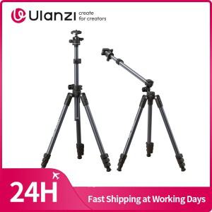 울란지 TT59 수평 중앙 기둥 삼각대 0.1-1.75M DSLR 카메라 비디오 조명용 오버헤드 촬영용 우카