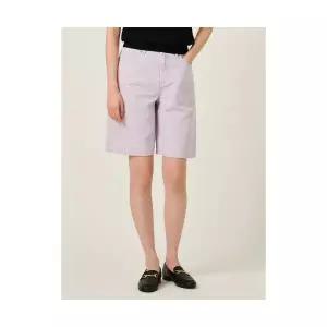 빈폴 BEANPOLE LADIES 피그먼트 다잉 데님 쇼츠 라이트 퍼플 (BF5725C11V)BF5725C11V 108296