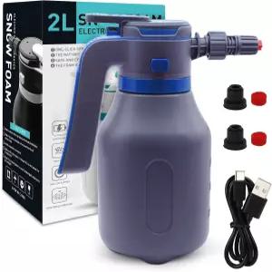 세차용 YDFL 전기 폼 분무기 2L 75PSI 가압 2가지 모드의 충전식 펌프 세차 세부 사항 홈 가든에 적합