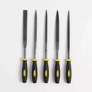 [콩심팥심]옐로우툴 야스리 쇠줄 5종 세트 연마봉 목공야스리 철공야슬이