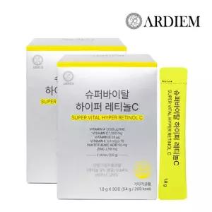 아르디엠 슈퍼바이탈 하이퍼 레티놀C 54g 30포 2개